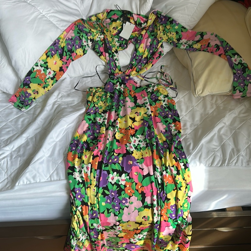 Maxi floral dress